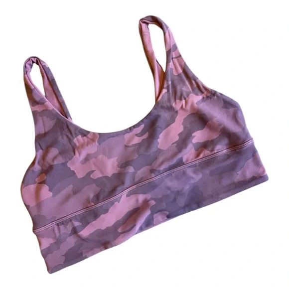 LULULEMON Align Reversible Sports Bra Heritage Camo Brier Rose reversible - Picture 2 of 3